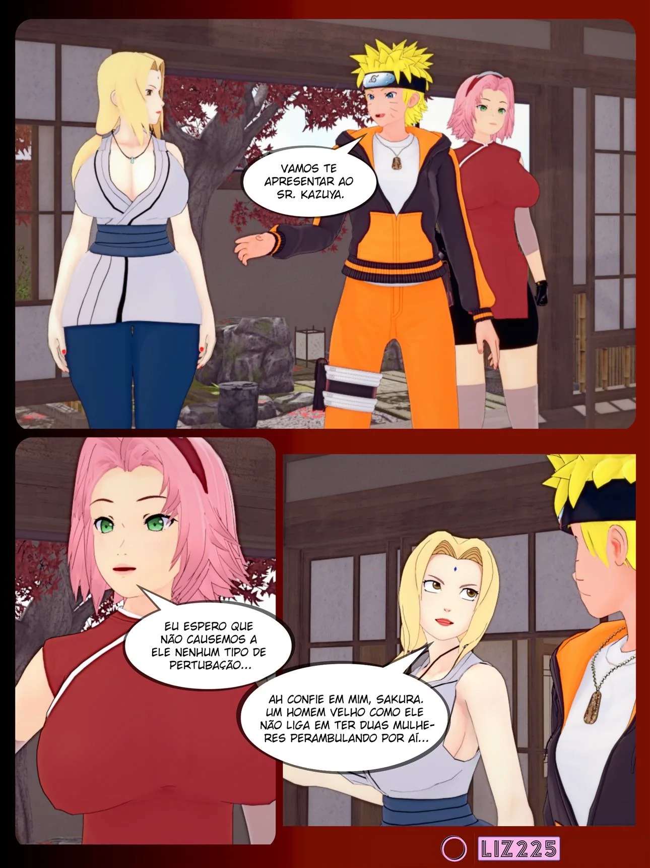 Naruto Hentai: Orgia na Pousada – O Pervertido Proprietário” em HQ Brasileiro