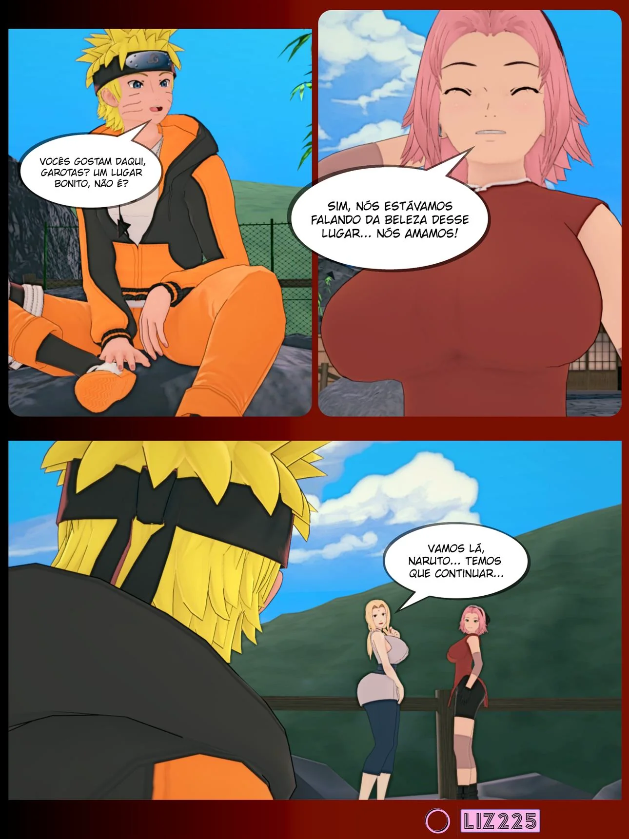 Naruto Hentai: Orgia na Pousada – O Pervertido Proprietário” em HQ Brasileiro