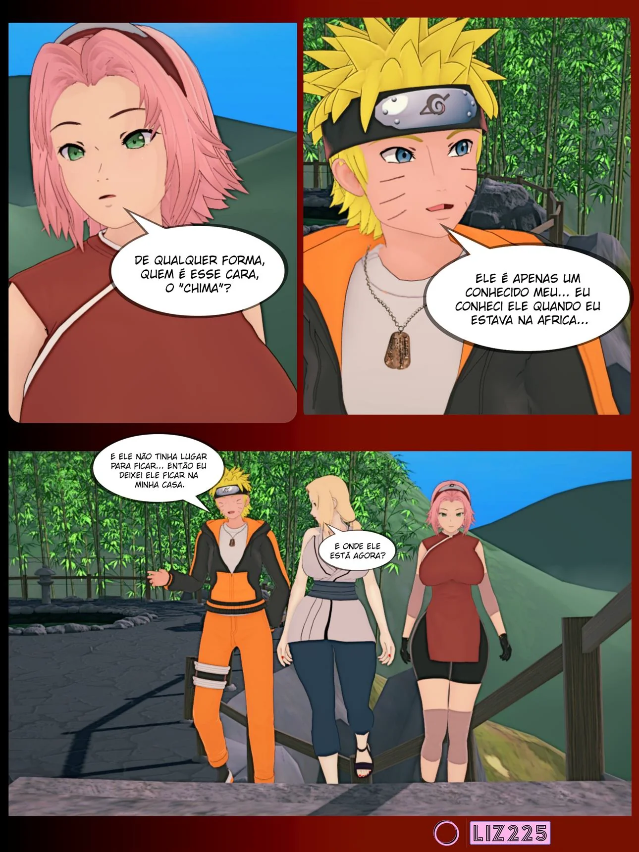 Naruto Hentai: Orgia na Pousada – O Pervertido Proprietário” em HQ Brasileiro
