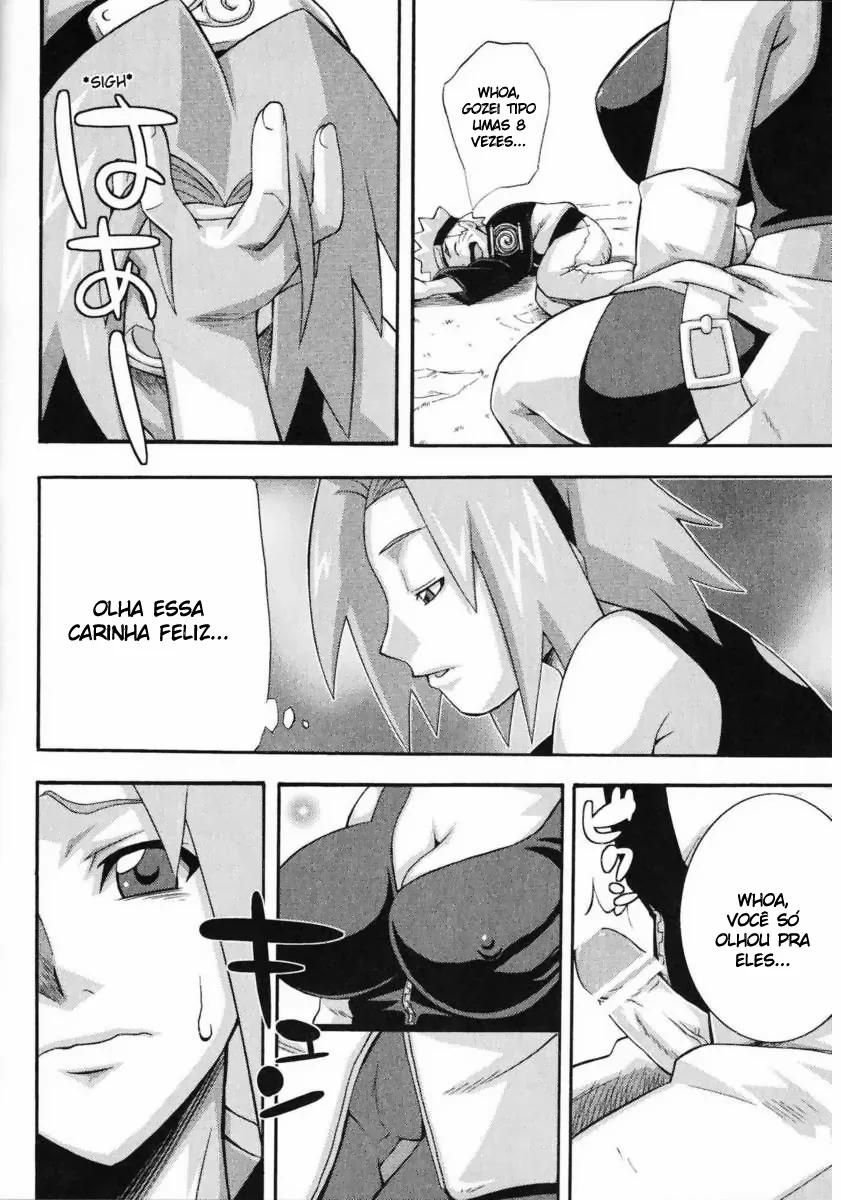 Naruto Fodendo a Bucetinha da Sakura em HQ Brasileiro
