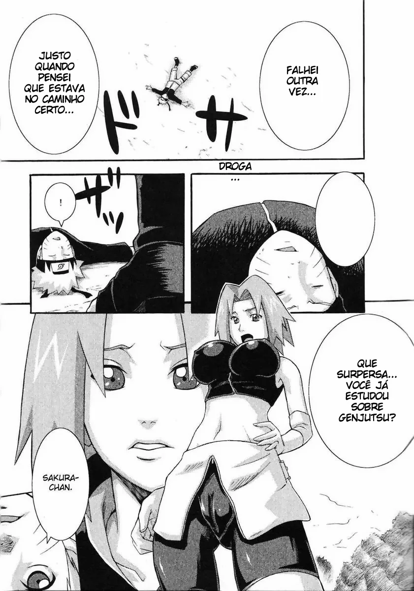Naruto Fodendo a Bucetinha da Sakura em HQ Brasileiro