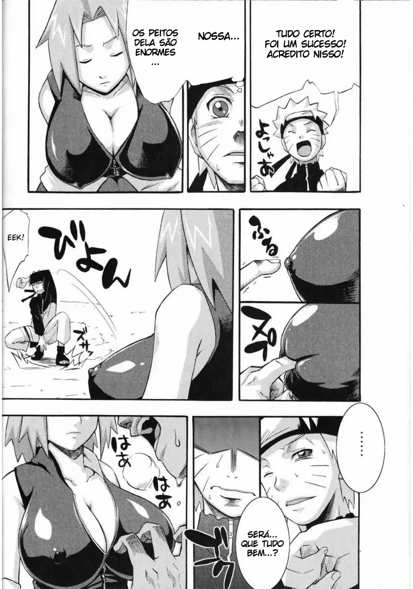 Naruto Fodendo a Bucetinha da Sakura em HQ Brasileiro