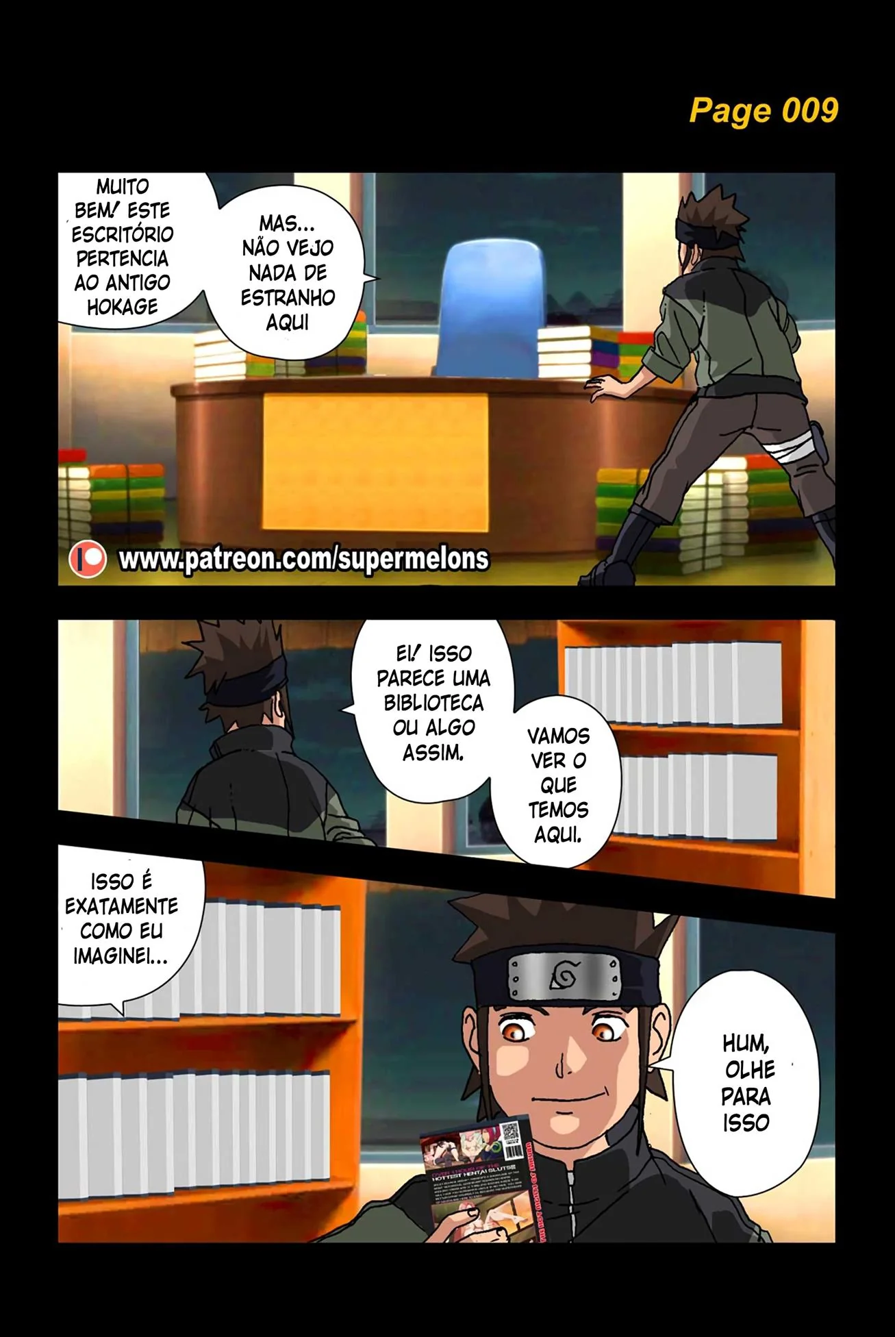 Naruto Hentai: Os Segredos de Konoha – Konohamaru se depara com surpresas escandalosas!