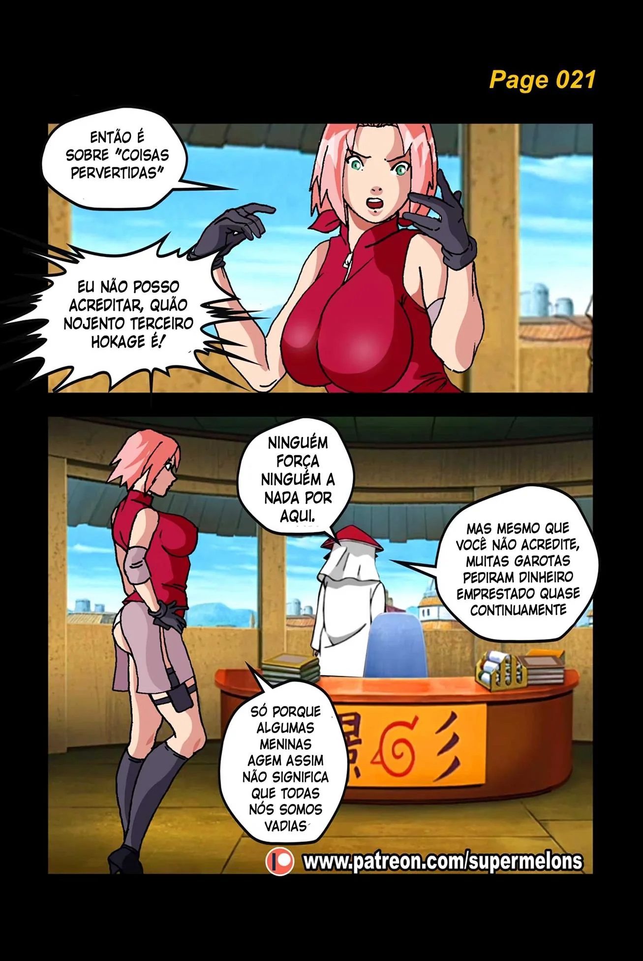 Naruto Hentai: Os Segredos de Konoha – Konohamaru se depara com surpresas escandalosas!