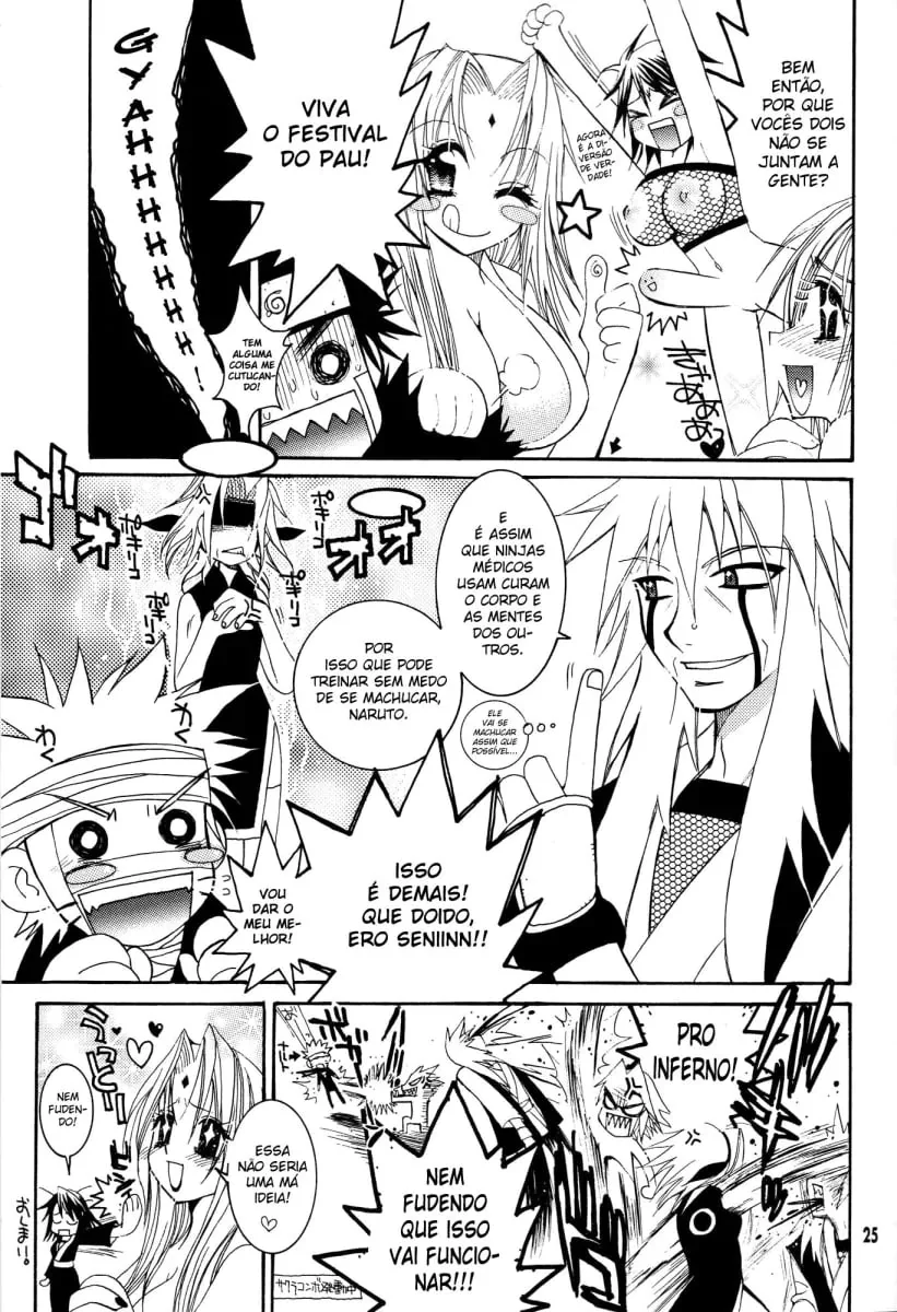 Naruto Porno: Kiba Metendo com Força em Tsunade e Sakura – Em Hentai HQ Brasileiro