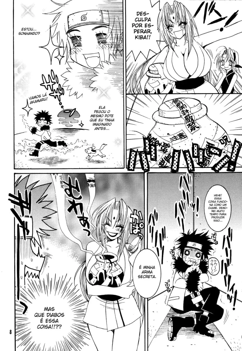 Naruto Porno: Kiba Metendo com Força em Tsunade e Sakura – Em Hentai HQ Brasileiro