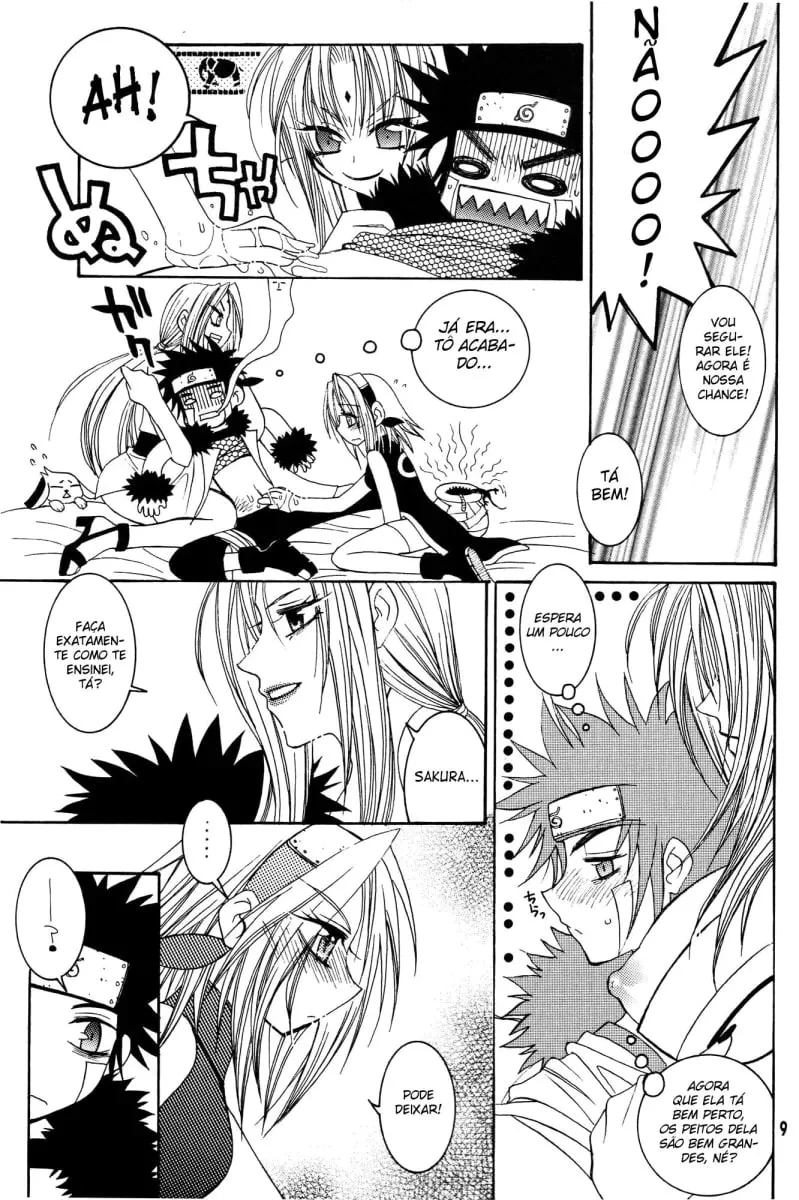 Naruto Porno: Kiba Metendo com Força em Tsunade e Sakura – Em Hentai HQ Brasileiro