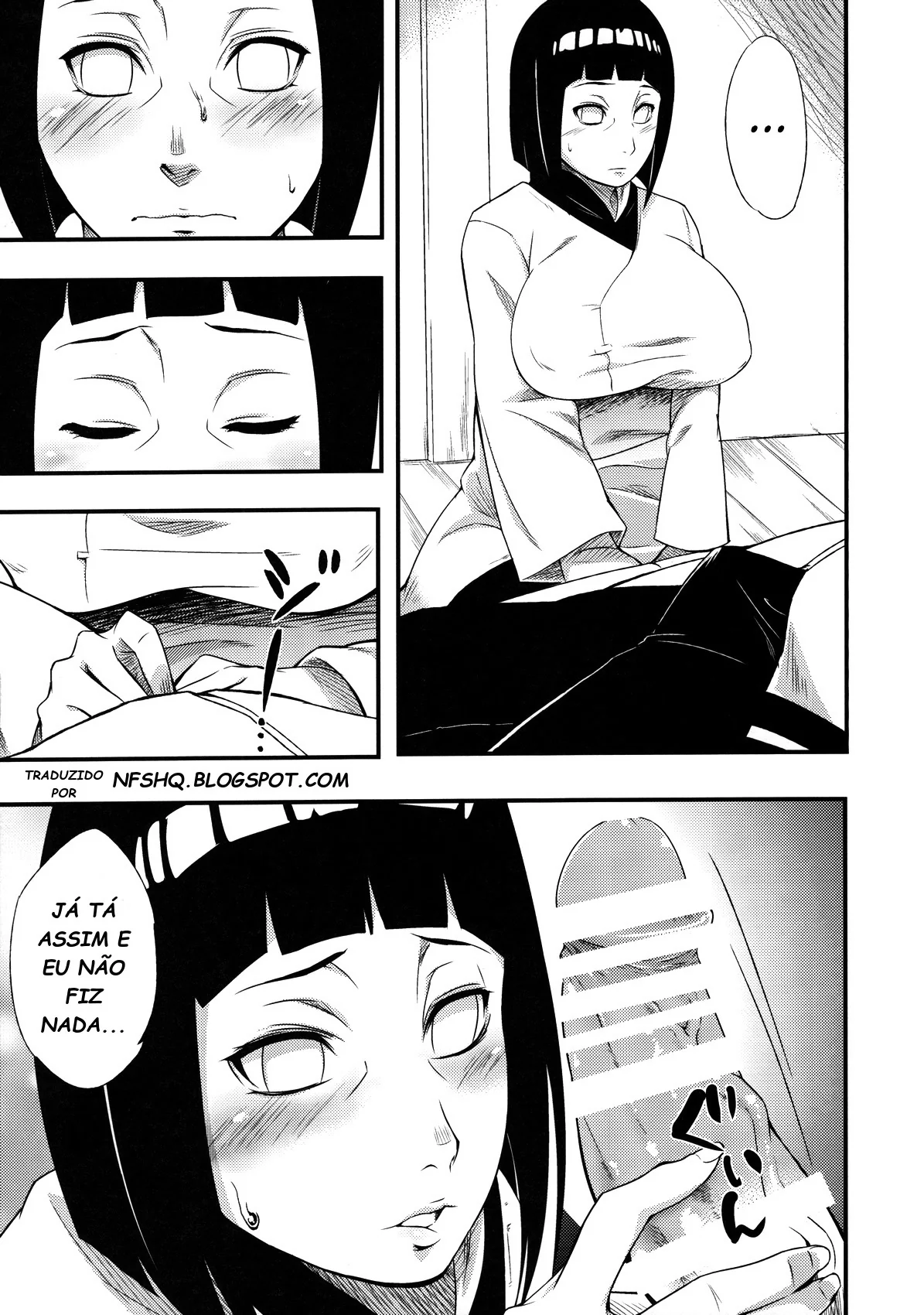 Naruto Porno: A Buceta da Piranha Hinata – Em Hentai HQ Brasileiro