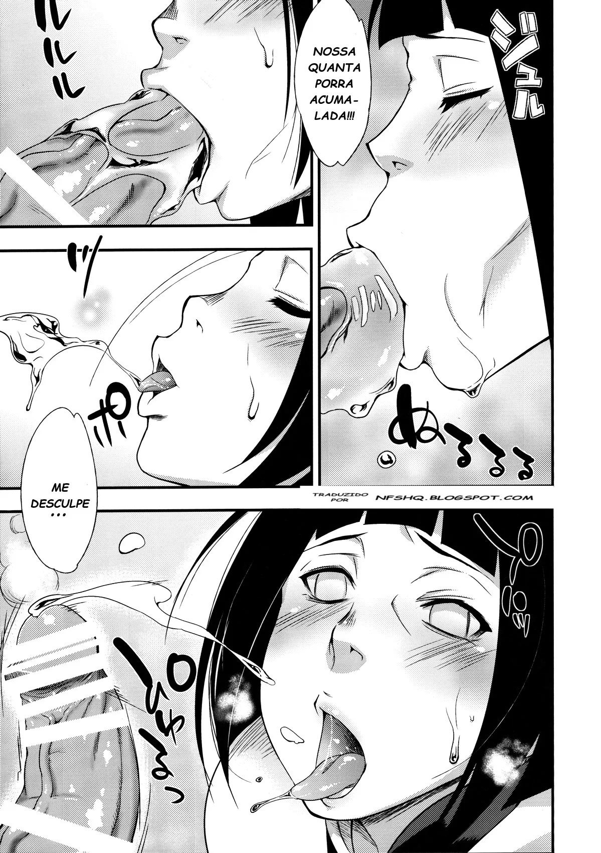Naruto Porno: A Buceta da Piranha Hinata – Em Hentai HQ Brasileiro