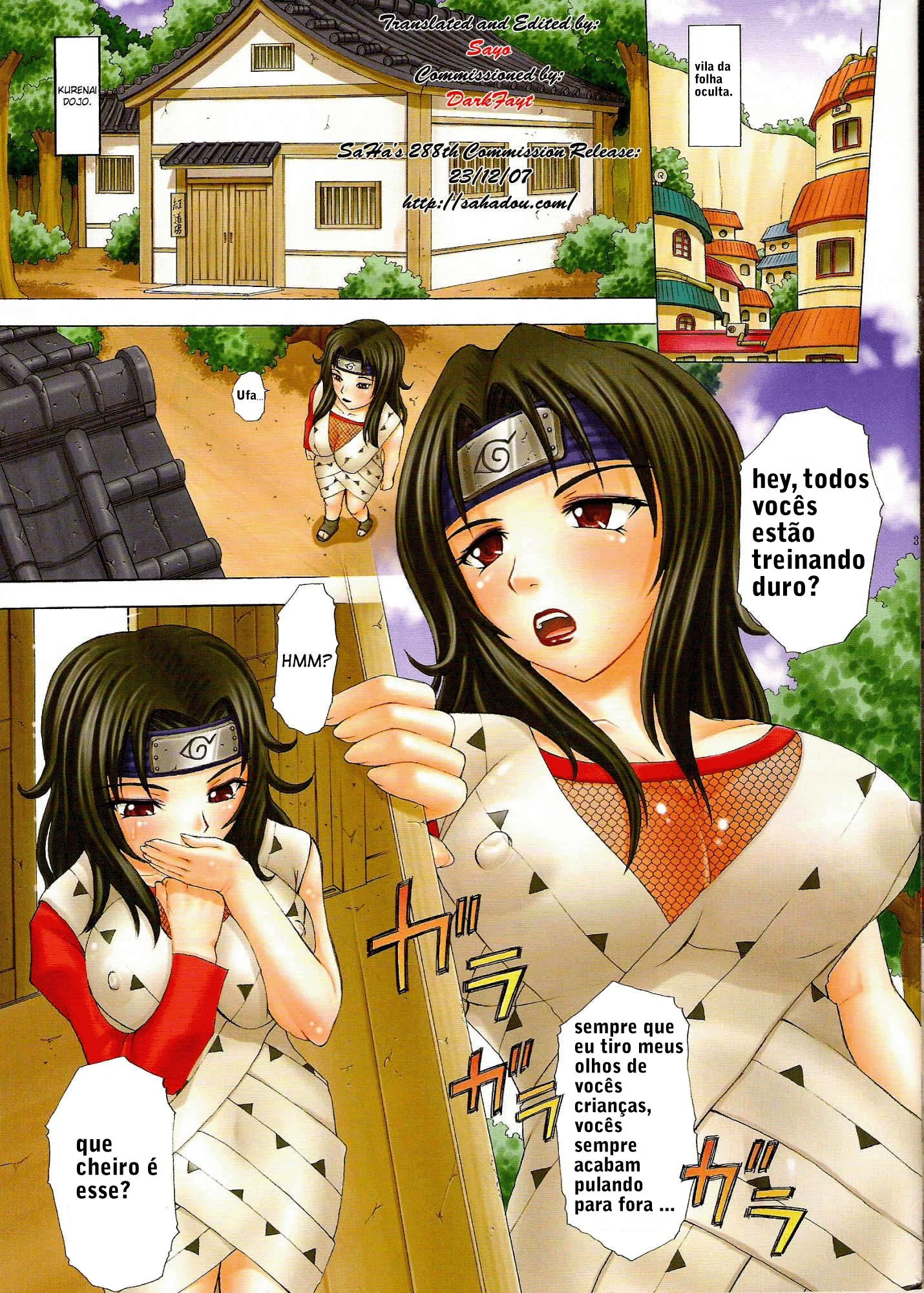 Hinata Piranha: O Treinamento Obsceno na Vila da Folha em Hd Hentai