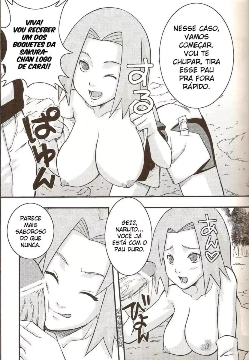 Naruto Pornô: Sakura Chupando a Piroca do Naruto” – Em Hentai HQ Brasileiro