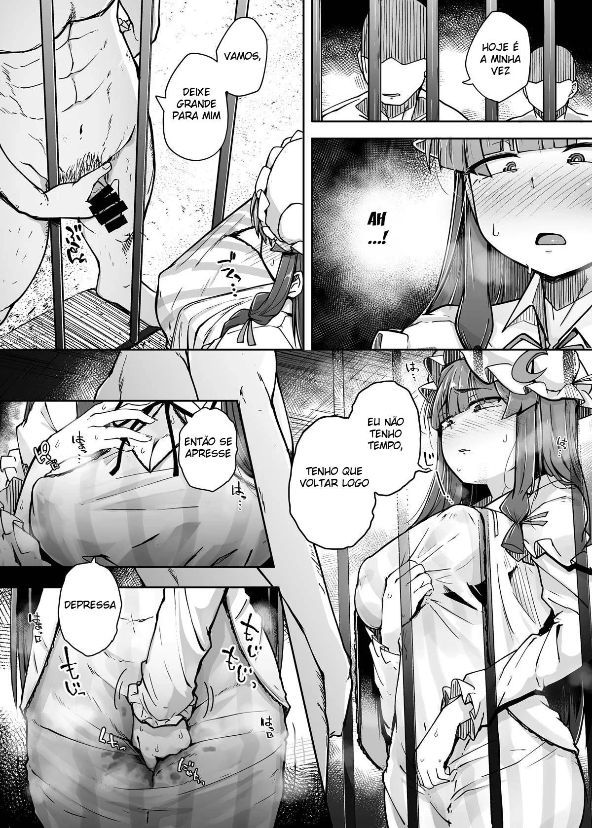 Patchouli-sama e o Buraco do Prazer: A Piranha Louca por Piroca no Hentai HQ Brasileiro