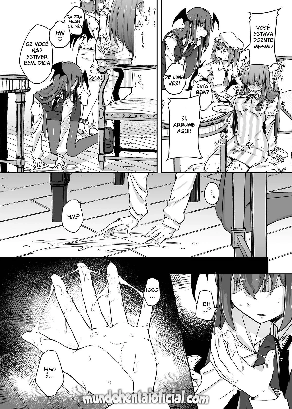 Patchouli-sama e o Buraco do Prazer: A Piranha Louca por Piroca no Hentai HQ Brasileiro