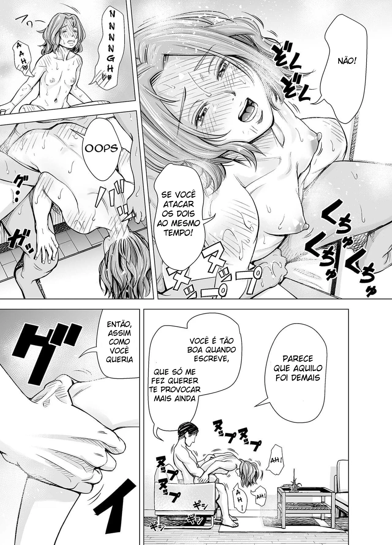 Vingança Cerebral: Esposa Safada Trai Marido e Acaba Submetida a Chantagem Sexual – HQ de Hentai Brasileiro