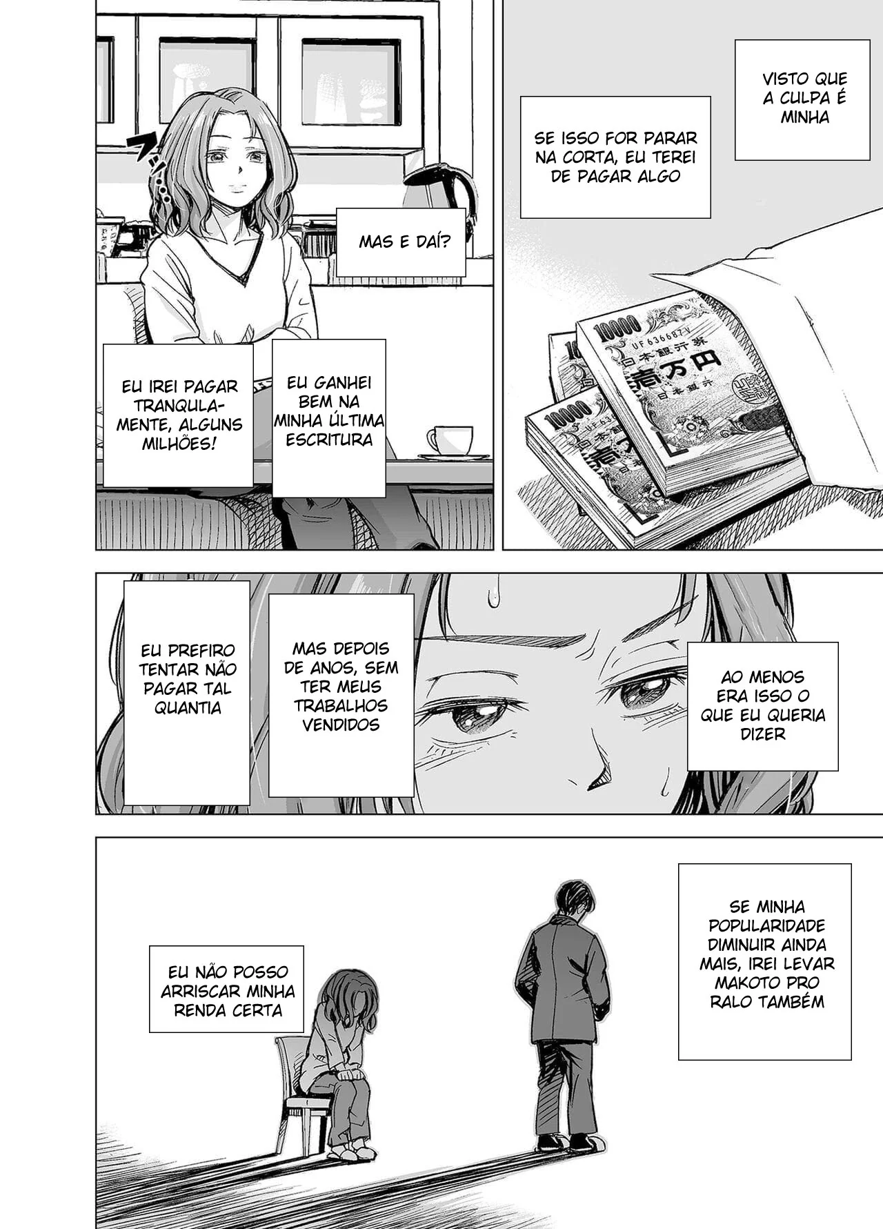 Vingança Cerebral: Esposa Safada Trai Marido e Acaba Submetida a Chantagem Sexual – HQ de Hentai Brasileiro