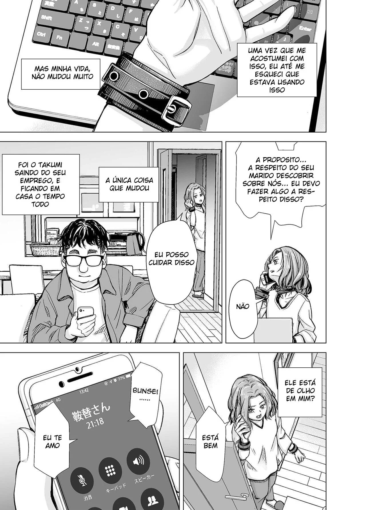 Vingança Cerebral: Esposa Safada Trai Marido e Acaba Submetida a Chantagem Sexual – HQ de Hentai Brasileiro
