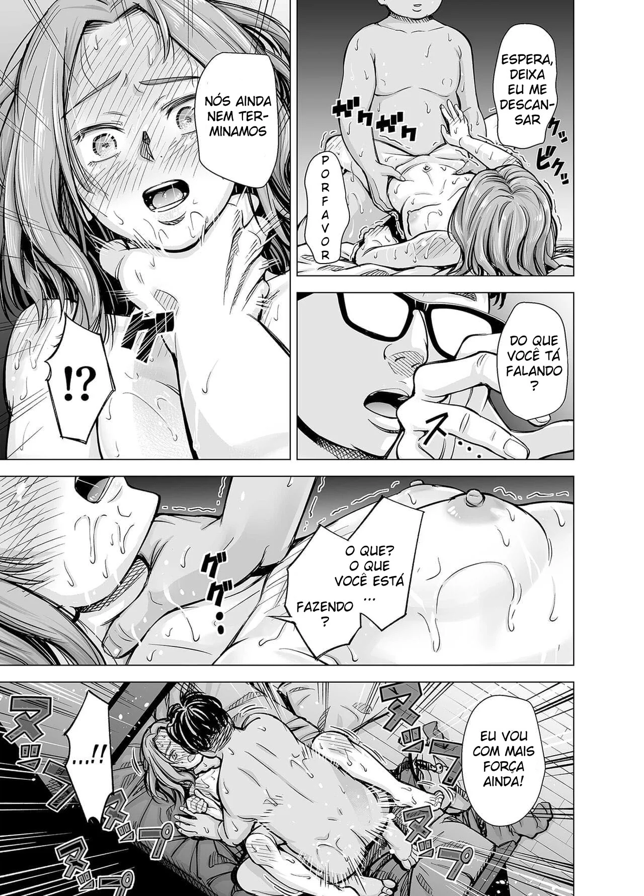 Vingança Cerebral: Esposa Safada Trai Marido e Acaba Submetida a Chantagem Sexual – HQ de Hentai Brasileiro