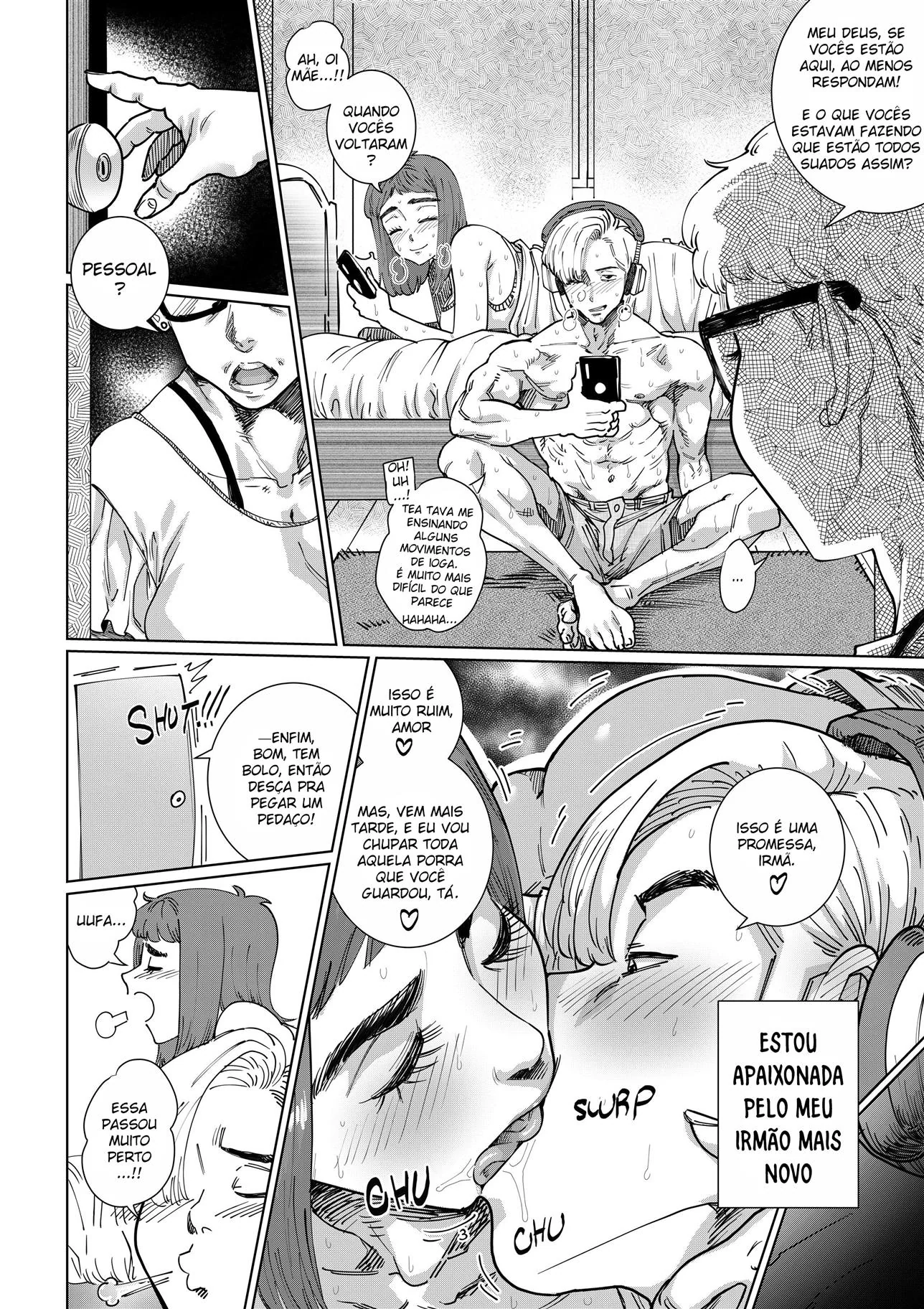 Theo e Tea: A Putaria Entre Quatro Paredes | Hentai HQ Brasileiro