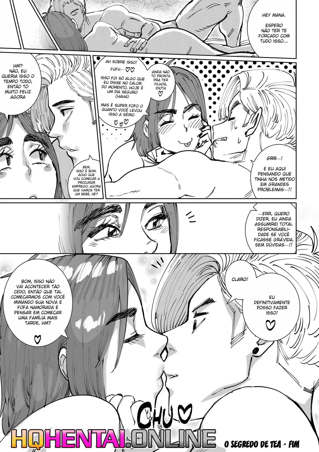 Theo e Tea: A Putaria Entre Quatro Paredes | Hentai HQ Brasileiro