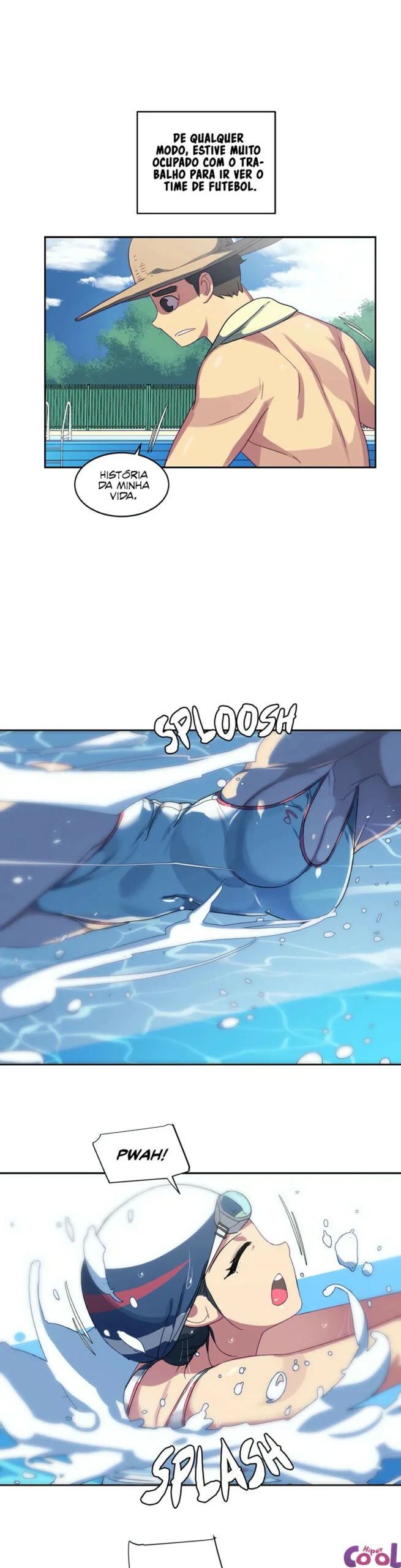 O Zelador Tarado da Buceta Molhada em HQ Brasileiro