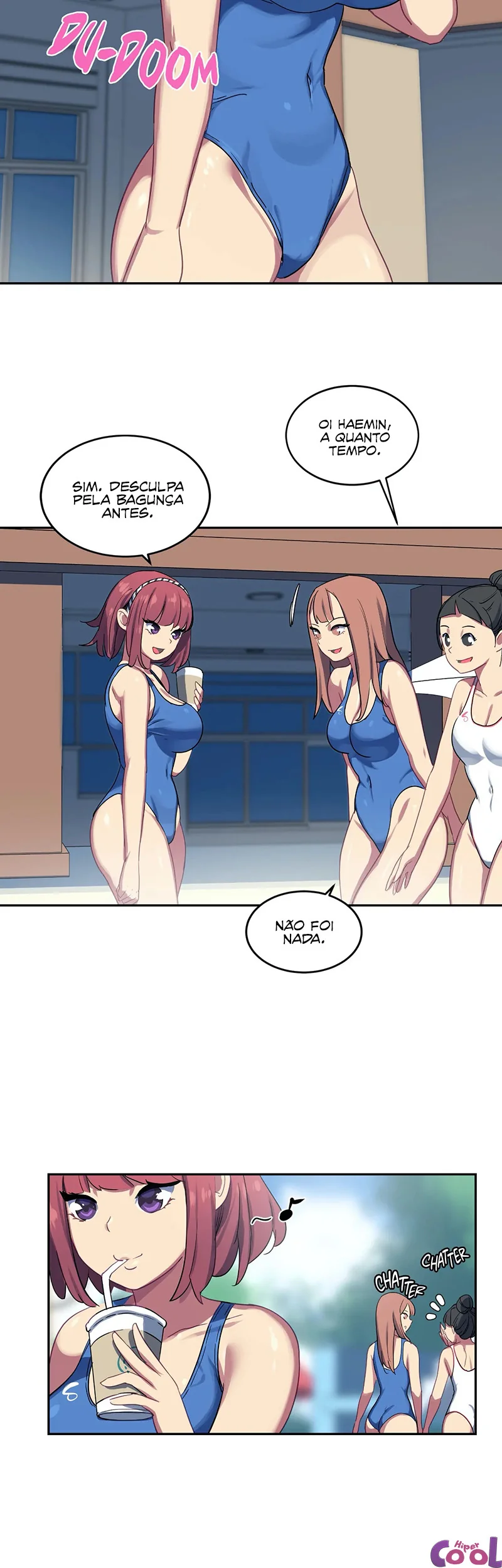 O Zelador Tarado da Buceta Molhada em HQ Brasileiro