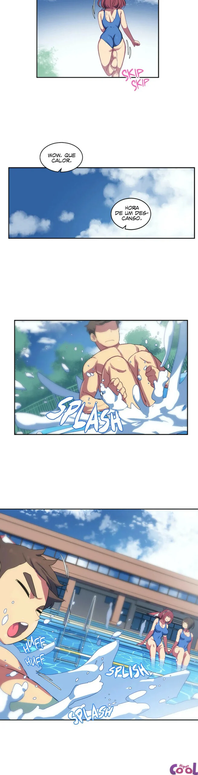 O Zelador Tarado da Buceta Molhada em HQ Brasileiro