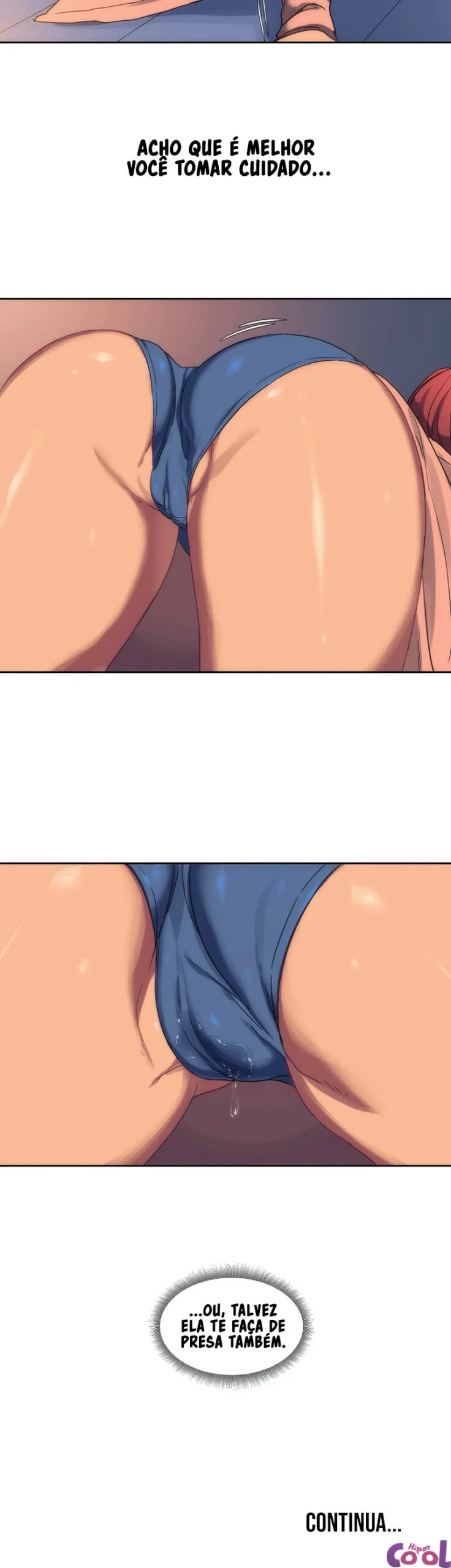 O Zelador Tarado da Buceta Molhada em HQ Brasileiro