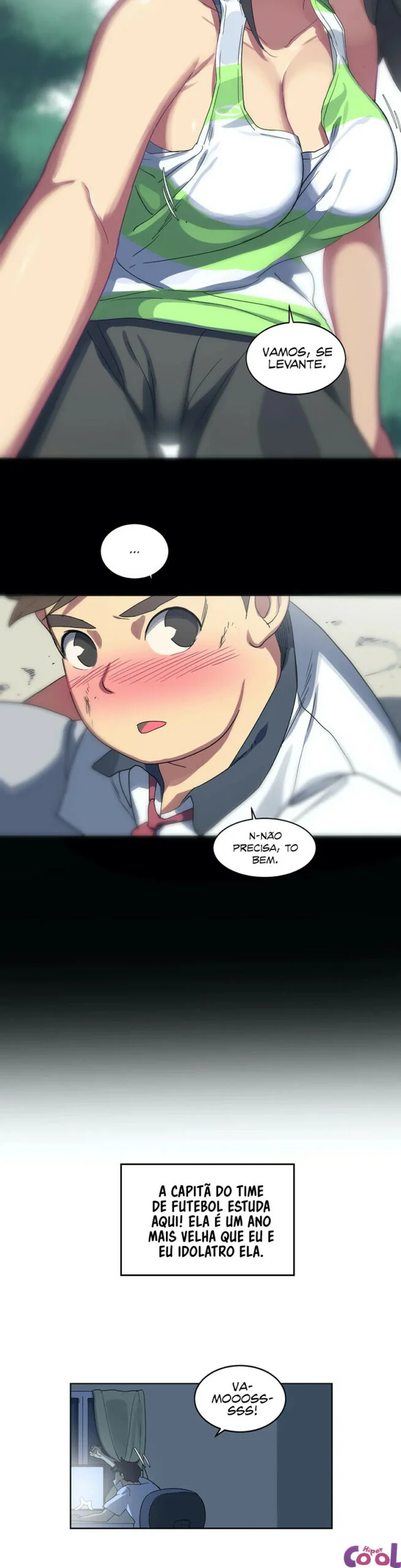 O Zelador Tarado da Buceta Molhada em HQ Brasileiro