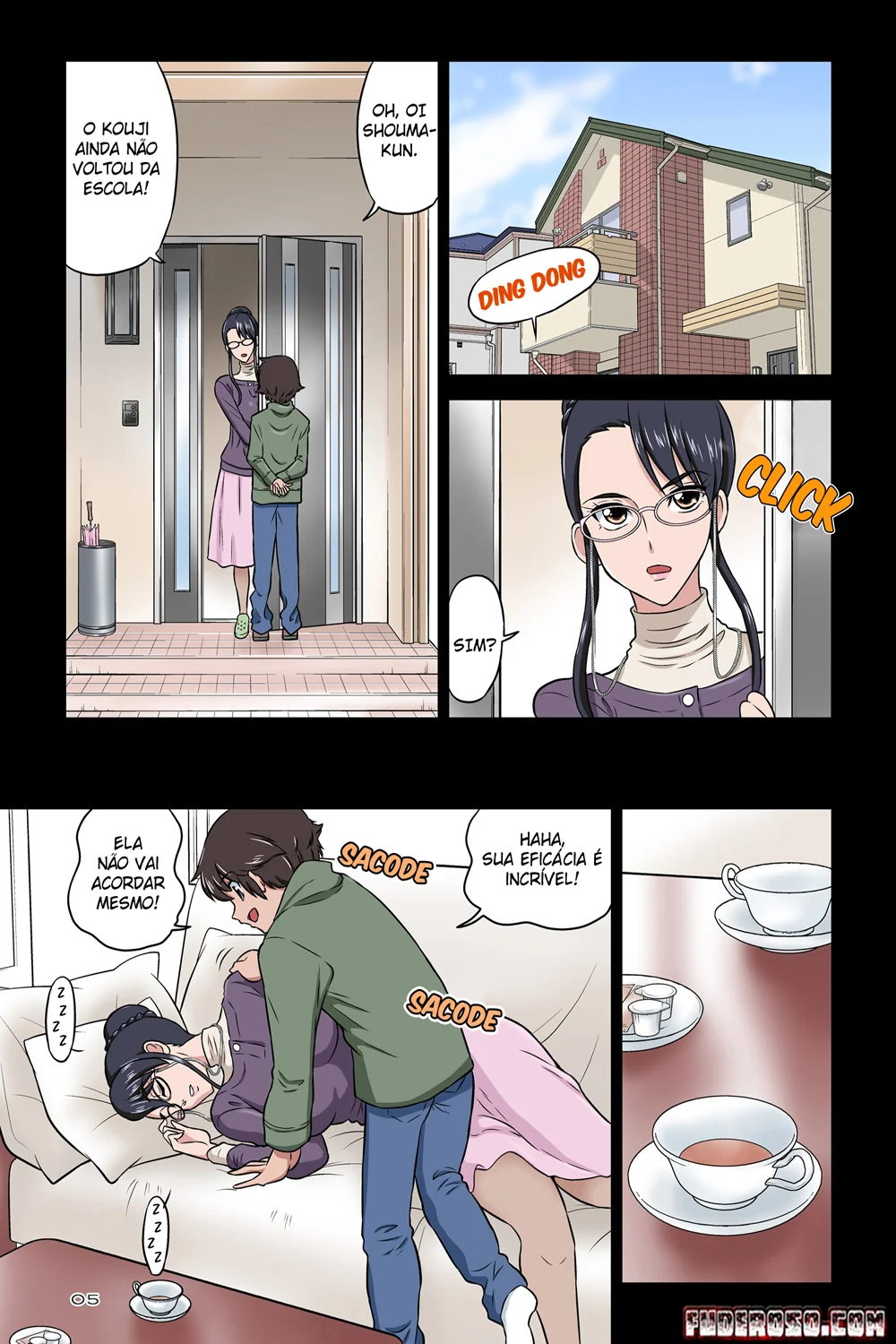 Tia Chikako e o Sobrinho Bestial: Incesto Hentai HQ Brutal – Em Hentai