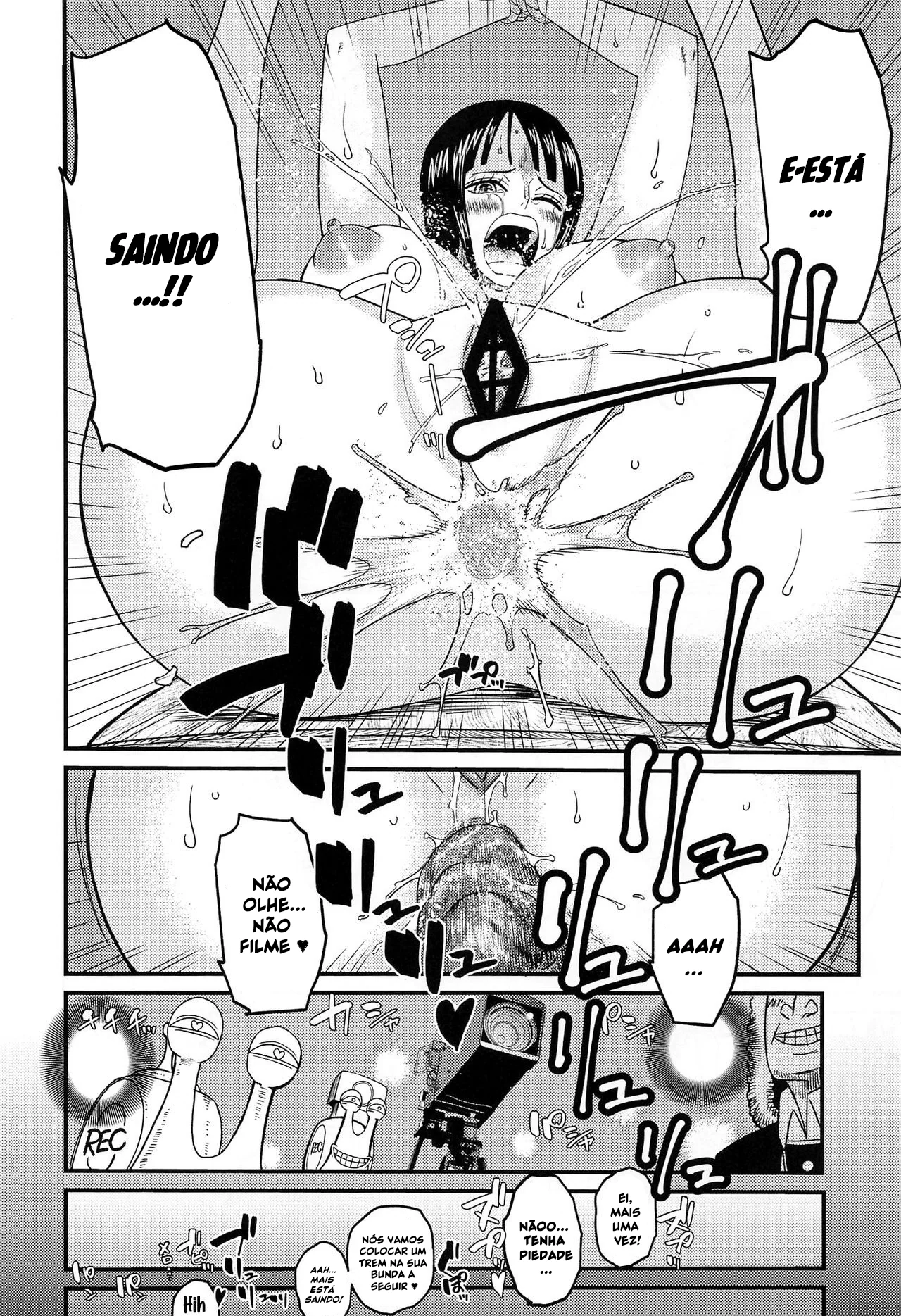 Robin’s Hole 2: A Piranha da Nico Robin sendo arrombada em Hentai HQ Brasileiro