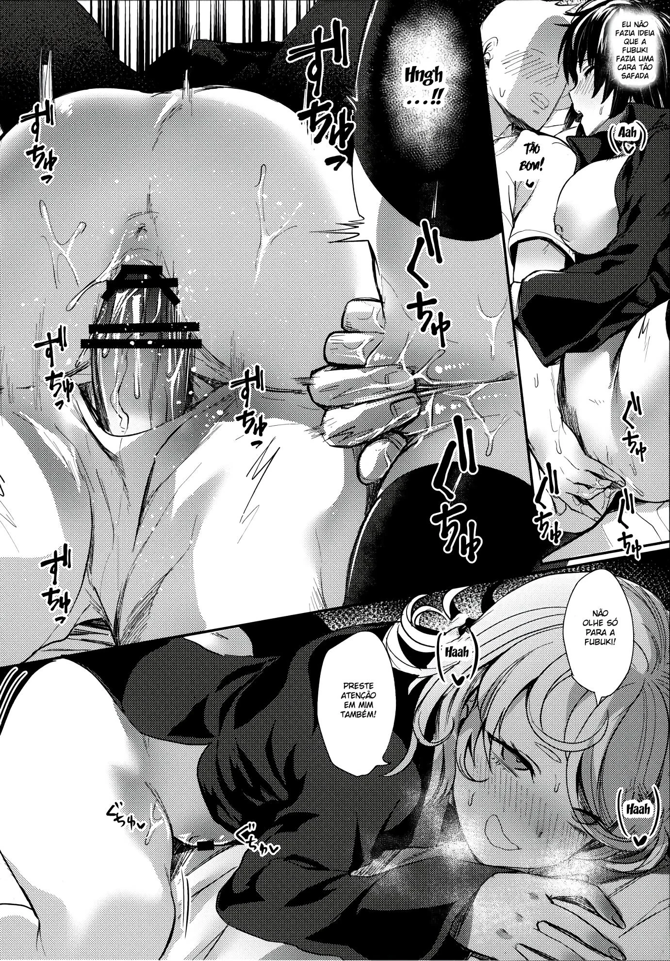 Fubuki, a piranha do One Punch Man, trepando pela primeira vez em Hentai HQ Brasileiro
