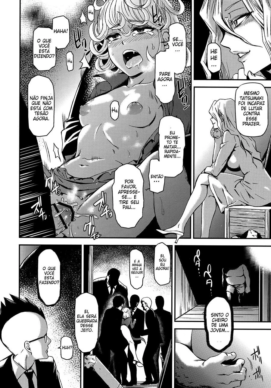 Piranhas de One Punch Man Sequestradas por Vilões Tarados em HQ Brasileiro de Hentai