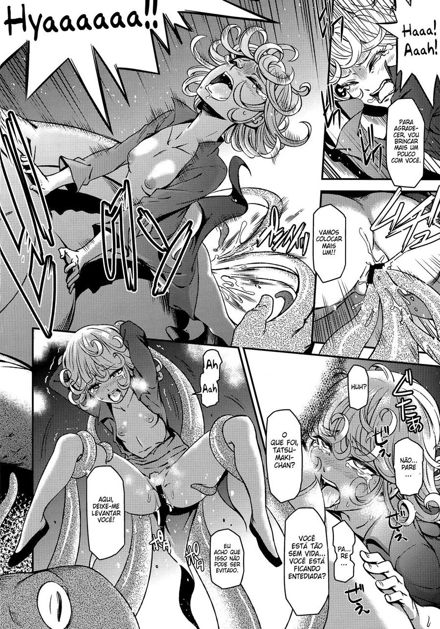 Piranhas de One Punch Man Sequestradas por Vilões Tarados em HQ Brasileiro de Hentai