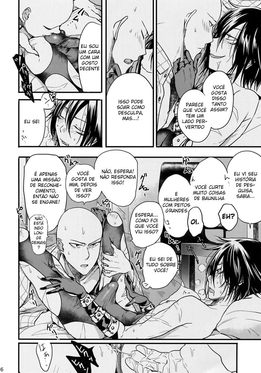 Saitama x Sonic: Uma batalha de piranhas em One Punch Man Hentai HQ