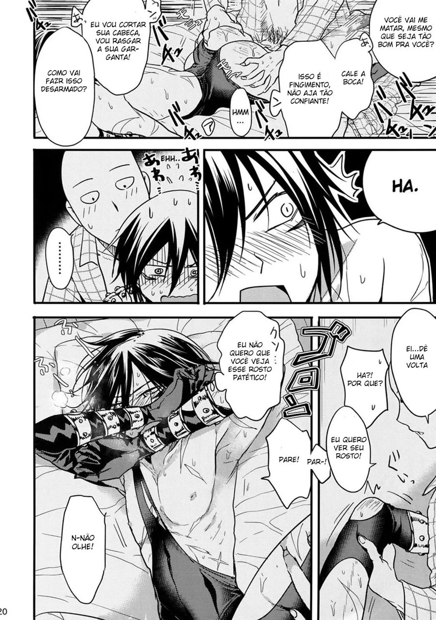 Saitama x Sonic: Uma batalha de piranhas em One Punch Man Hentai HQ