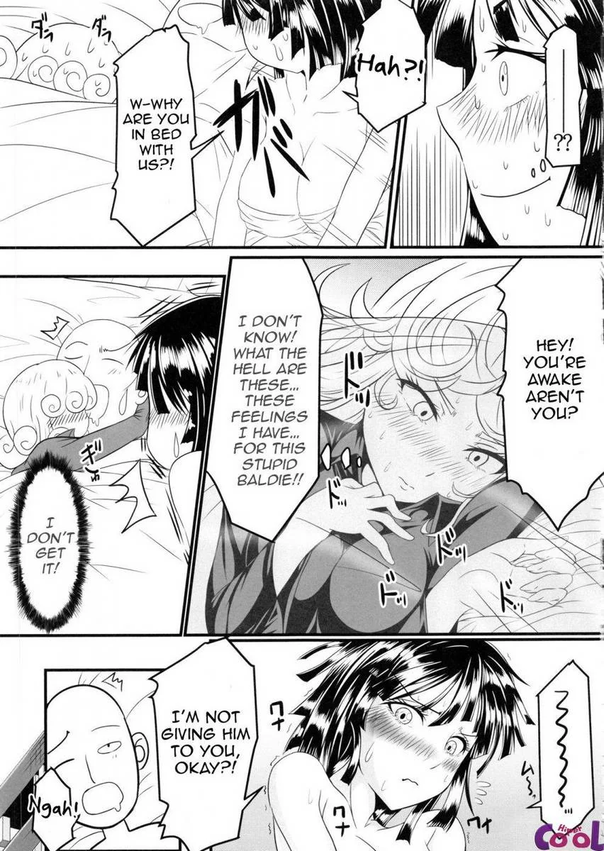 One Punch Man: Saitama Comendo Fubuki e Tatsumaki em Manga