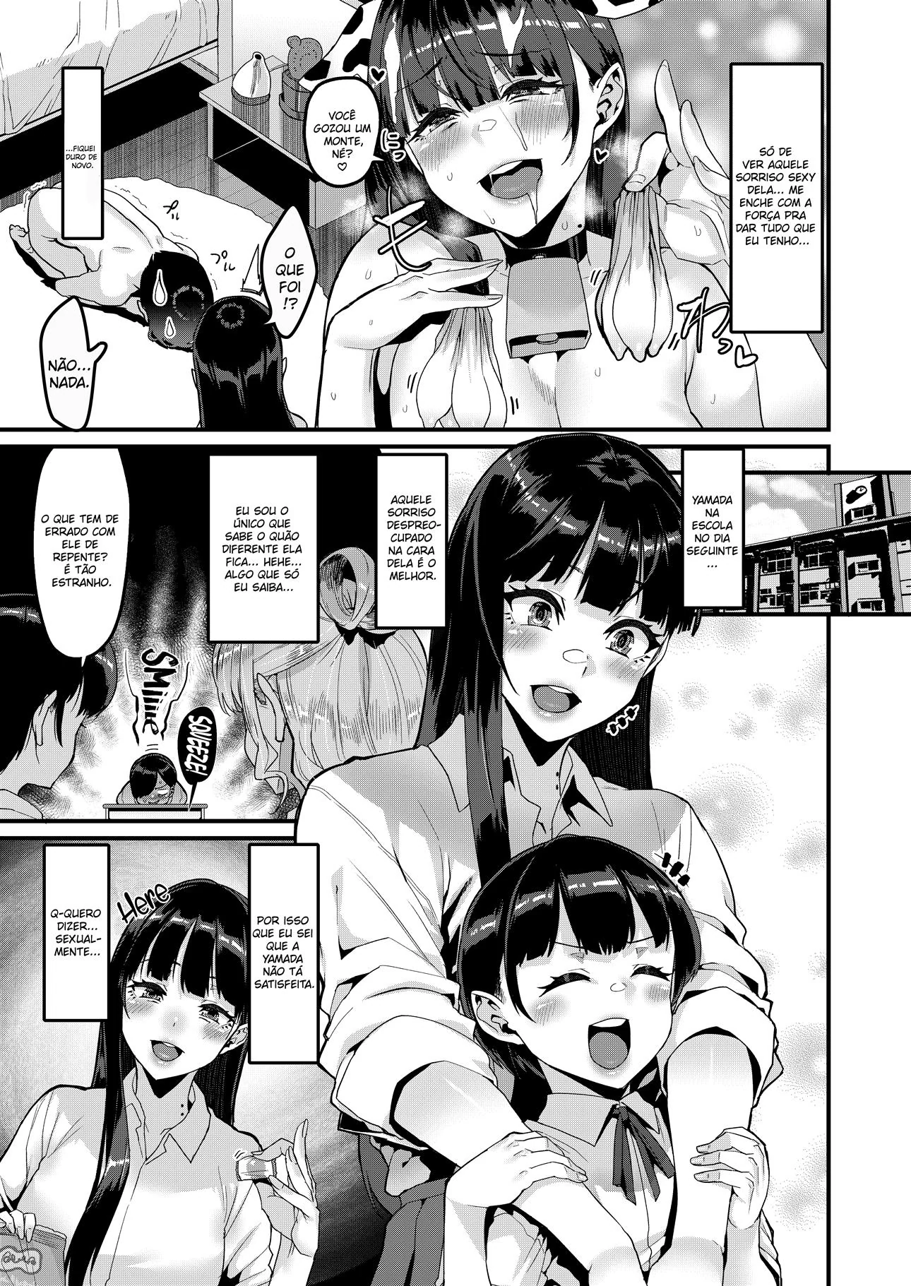 Depois do beijo, a piranha da Anna precisa da rola do Kyoutarou – Hentai HQ Brasileiro