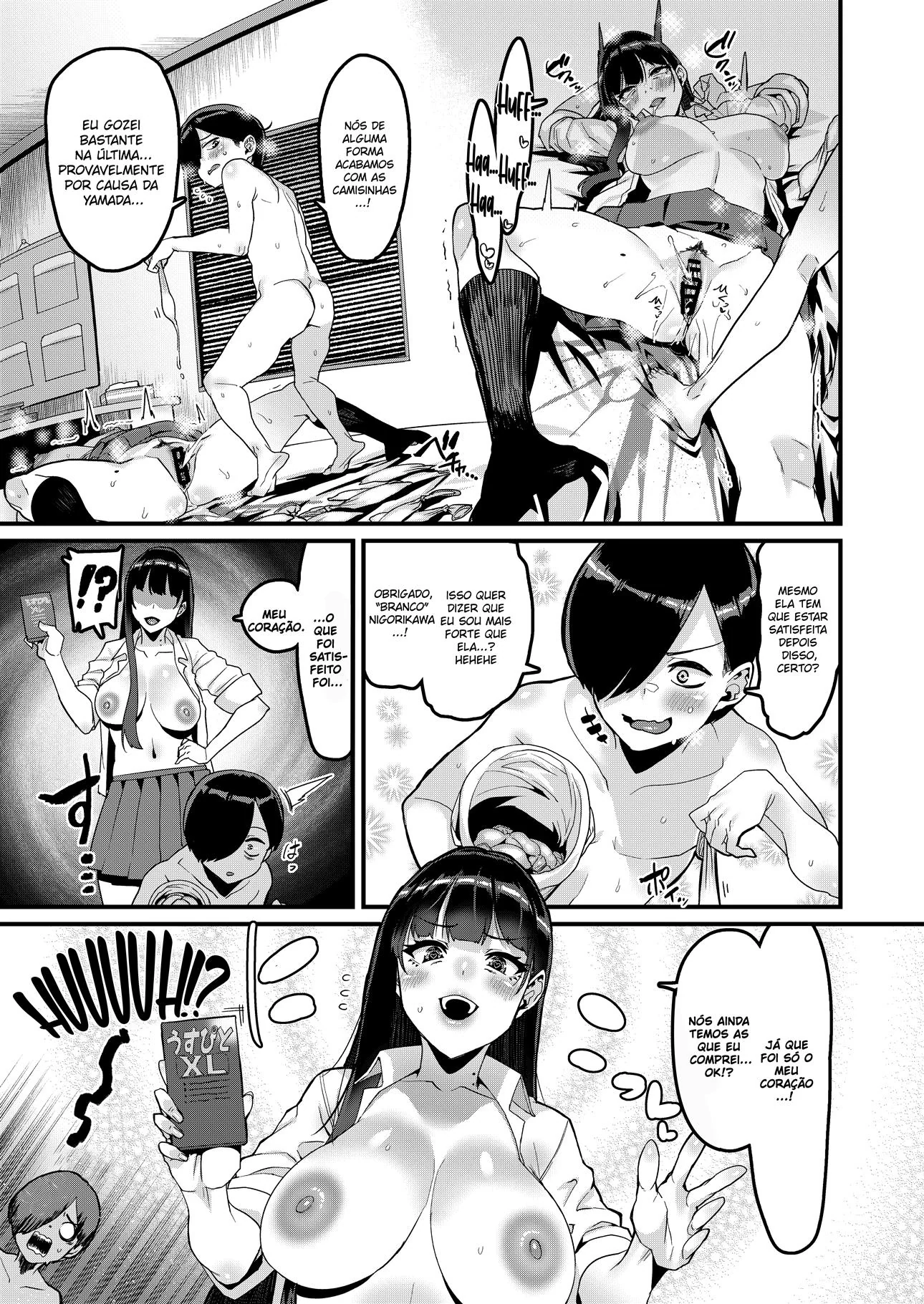 Depois do beijo, a piranha da Anna precisa da rola do Kyoutarou – Hentai HQ Brasileiro