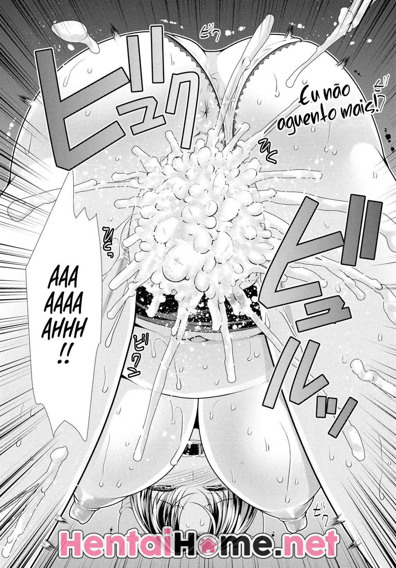 Herdeiro Insaciável: Yuuma Fodendo a Inquilina Piranha Midori em Hentai HQ Brasileiro