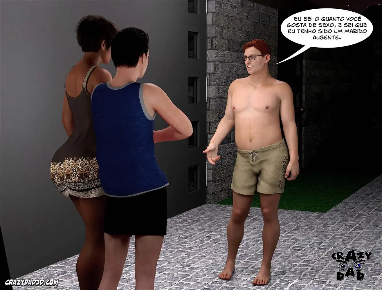Trepada na Casa da Claire: Cody e sua Vovó Piranha em Hentai HQ