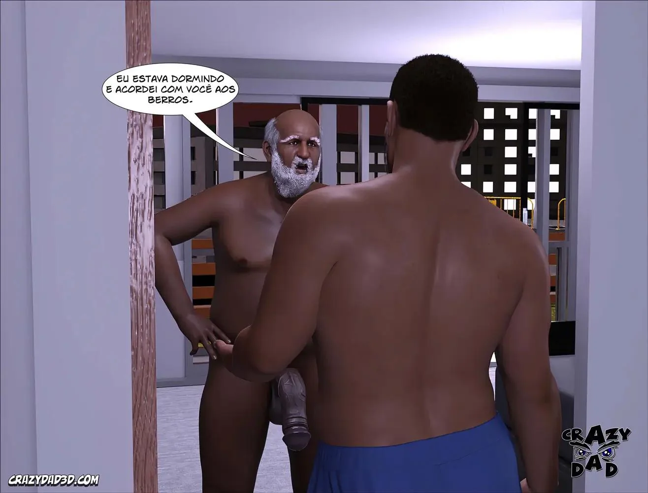 Incesto e Sacanagem: Andrew pegando o pai comendo sua esposa piranha em Hentai HQ Brasileiro