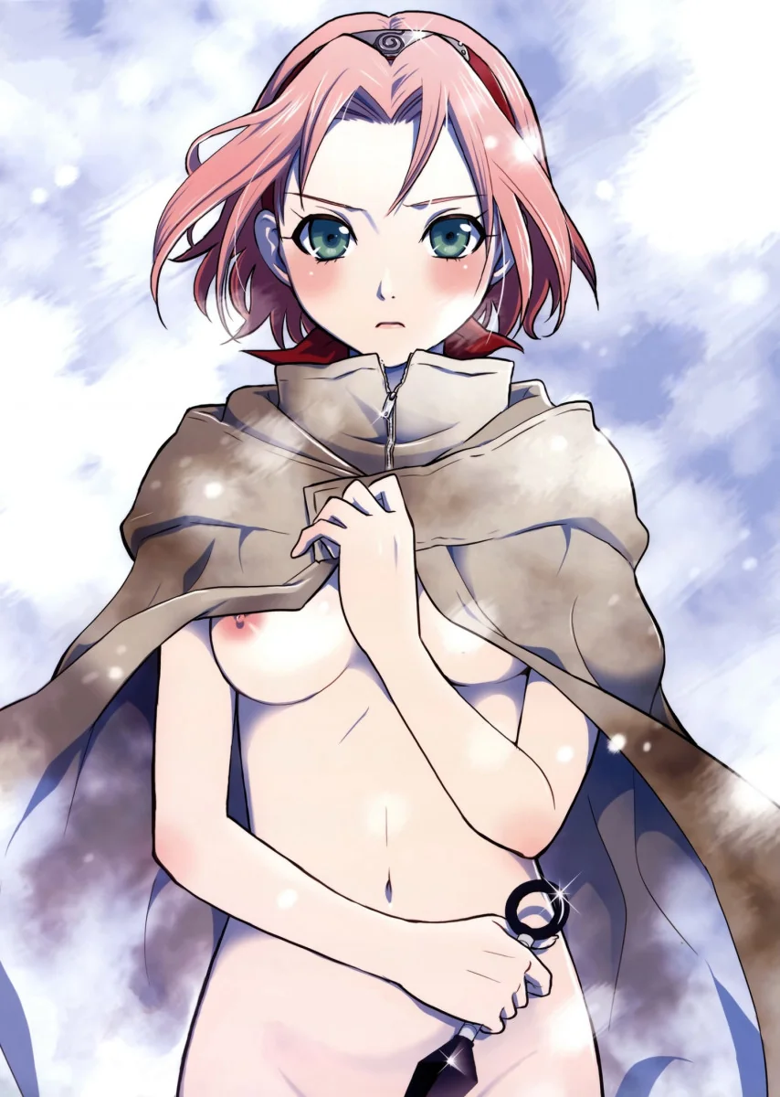 Naruto Hentai: Sakura Mostrando sua Buceta para Naruto em HQ Brasileira Pornô
