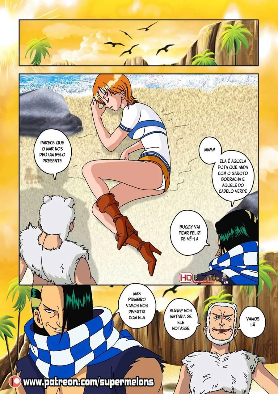 Piratas Comendo Nami: A Piranha Gostosa do Bar – Hentai HQ Brasileiro