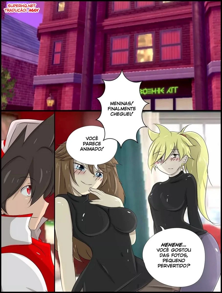 Red e suas amigas piranhas – A Foda Pokémon em Hentai HQ Brasileiro