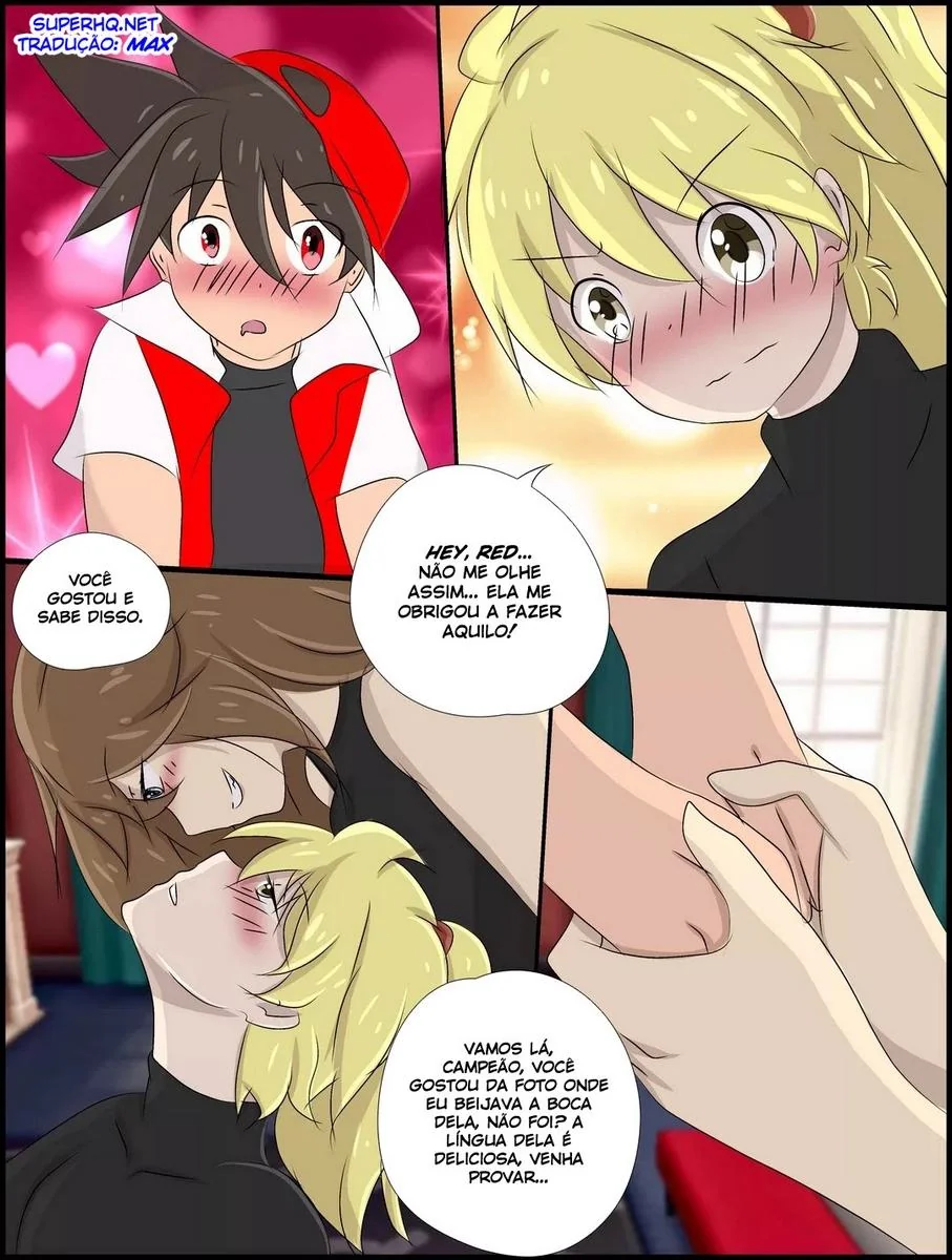 Red e suas amigas piranhas – A Foda Pokémon em Hentai HQ Brasileiro