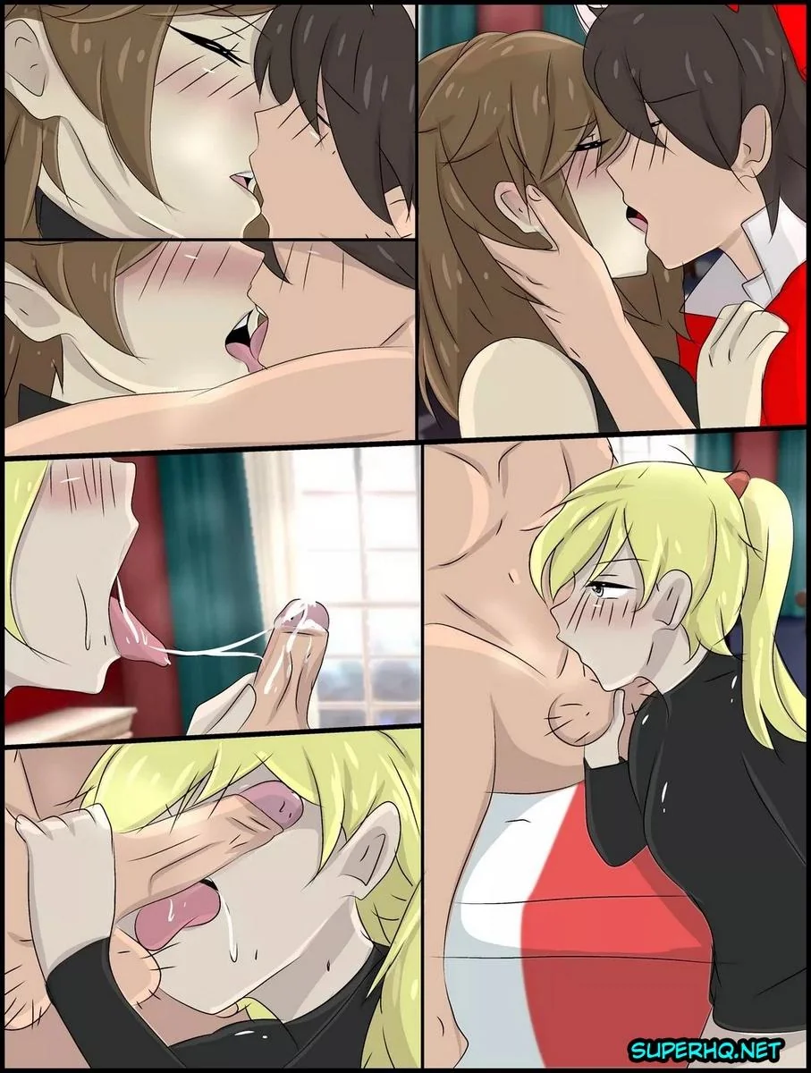 Red e suas amigas piranhas – A Foda Pokémon em Hentai HQ Brasileiro