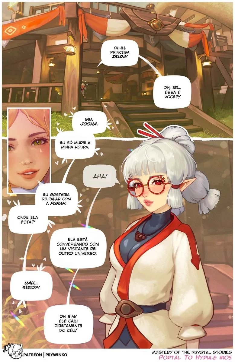 Foda Interdimensional: Gwen e a Princesa Zelda em Hentai HQ