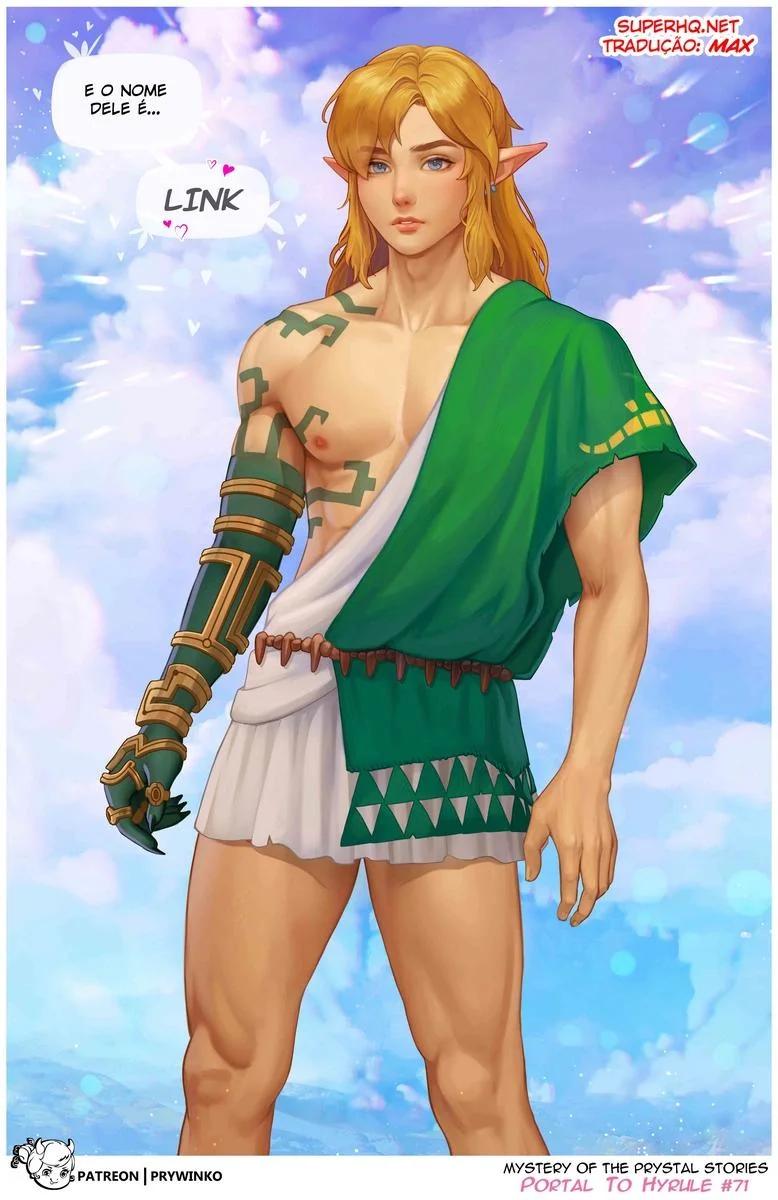 Foda Interdimensional: Gwen e a Princesa Zelda em Hentai HQ