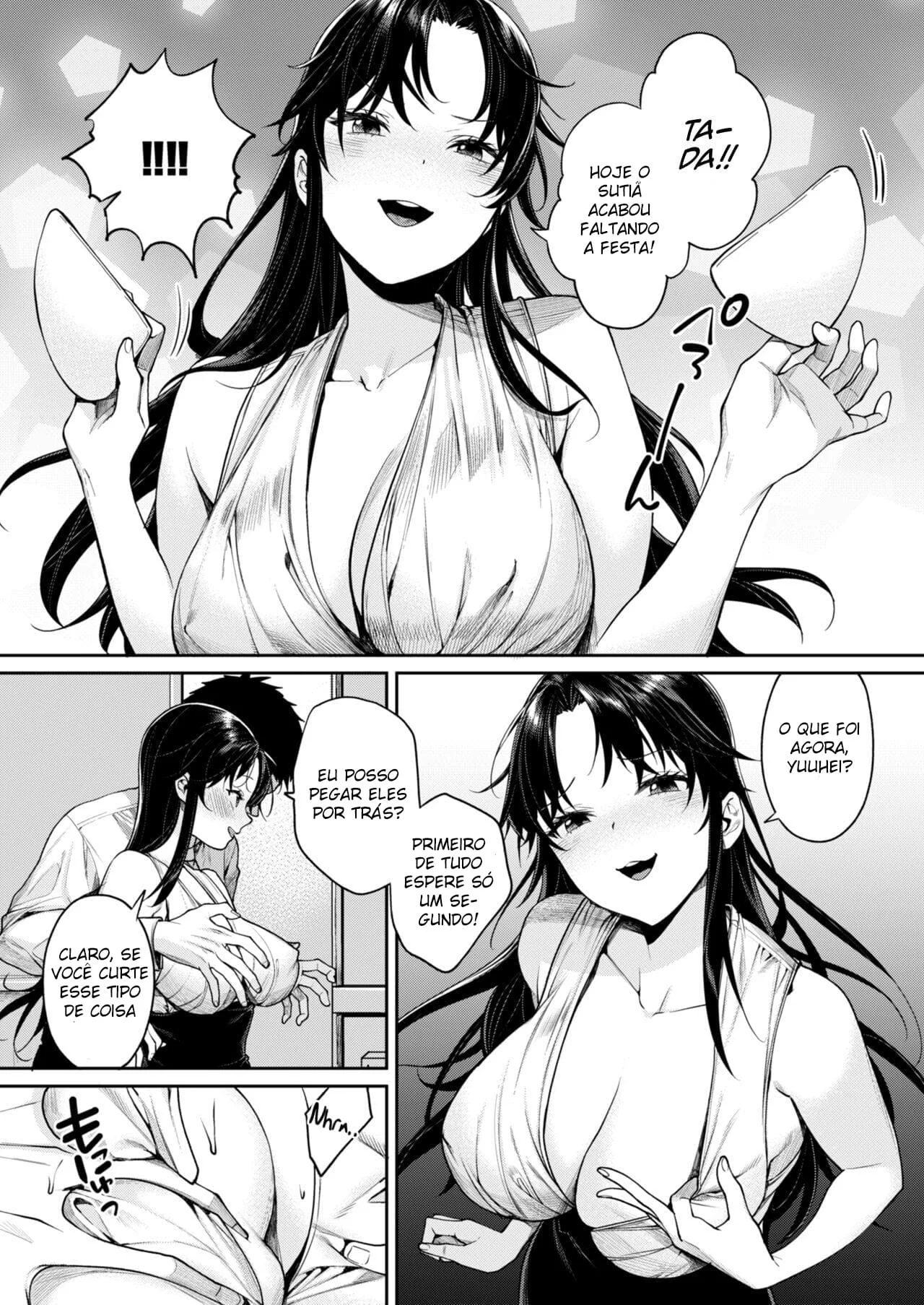 Reunião Profissional Transformada em Sexo Selvagem com a Gerente Piranha – Hentai HQ Brasileiro