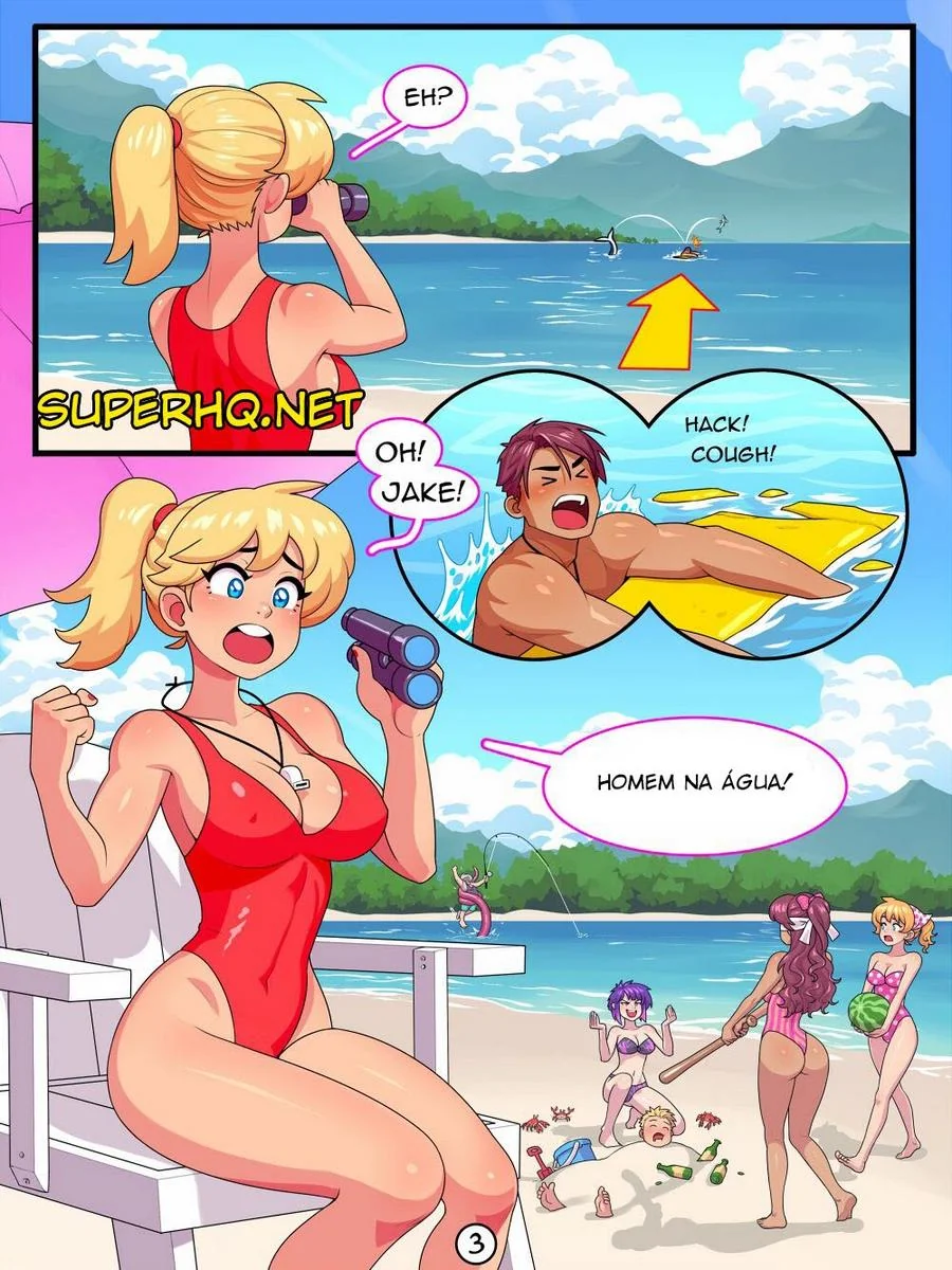 Surfista Sortudo: Wendy a Salva Vida Piranha